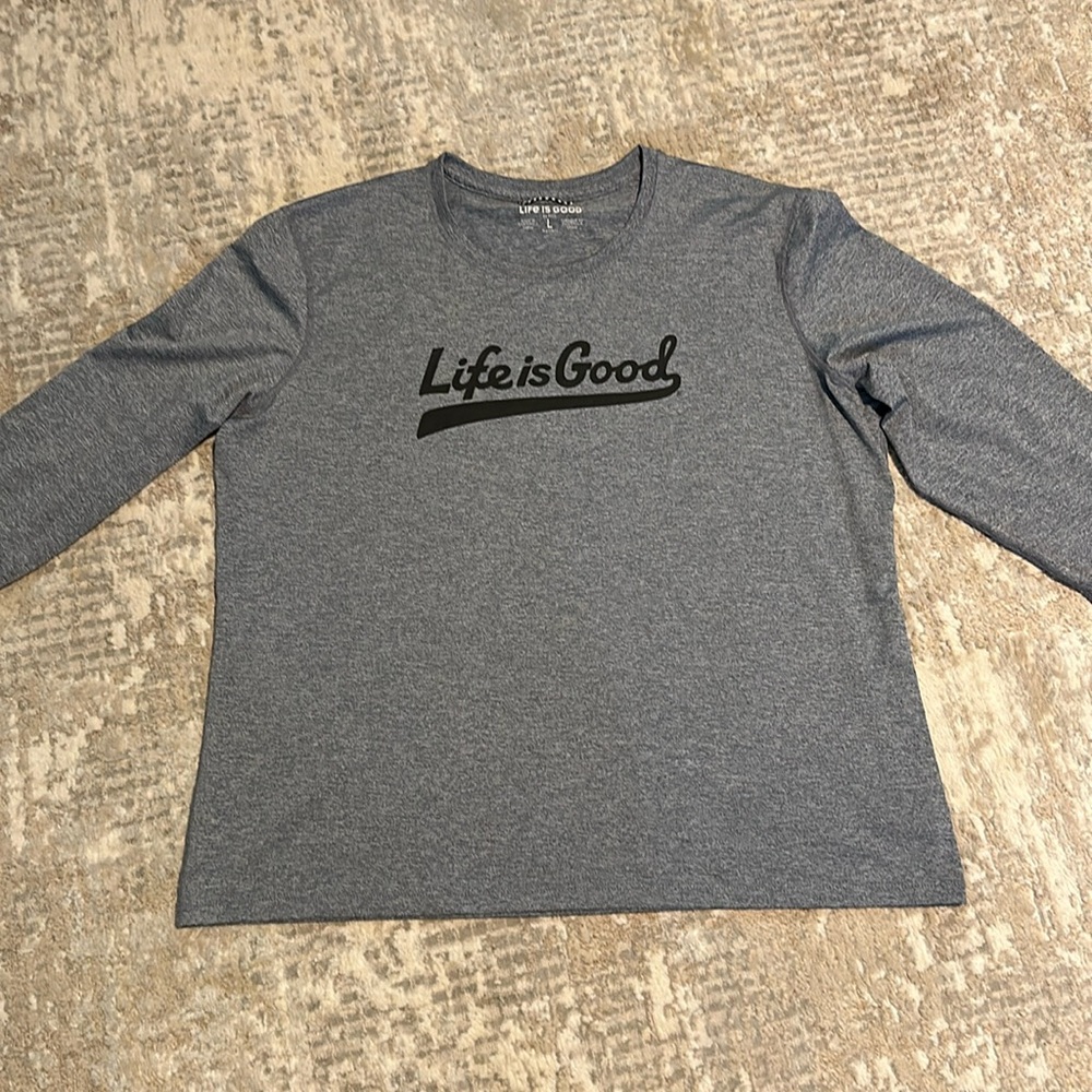 New Life is Good Womens long sleeve size large